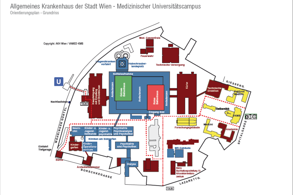 AKH Grundriss
